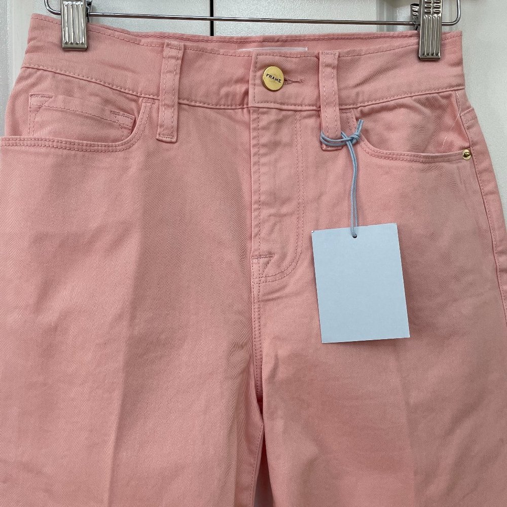 Raw-Edge Cropped Jeans from Frame Denim - Picture 5 of 7